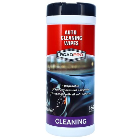 ROADPRO Auto Cleaning Wipes, 2 Pack RP2CLEAN